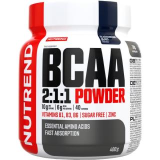 BCAA 2:1:1 Powder Velikost: 400 g, Příchuť: Modrá malina