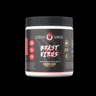 Beast Virus V2.0 Velikost: 417,5 g, Příchuť: Růžový grep