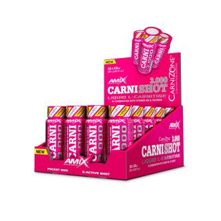 CarniShot 3000 Velikost: 20x 60 ml, Příchuť: mojito