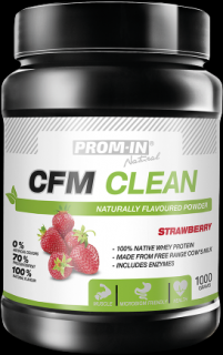 CFM Clean - 1000 g Velikost: 1000 g, Příchuť: vanilkové latte
