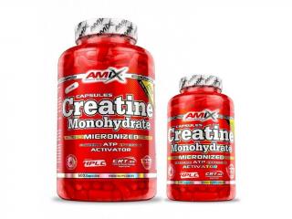 Creatine Monohydrate Caps - 500 cps + 220 cps Velikost: 1 pack