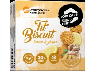 Fitness sušenky ForPro® - 50 g Velikost: 50 g, Příchuť: citron-zázvor