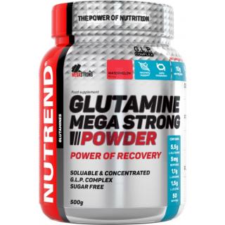 Glutamine Mega Strong Powder Velikost: 500 g, Příchuť: Hruška