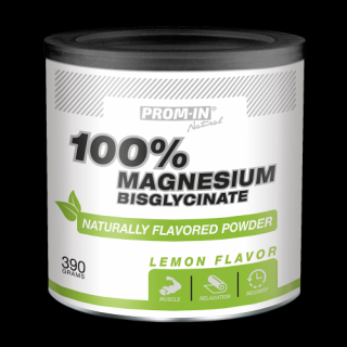 Hořčík, B6 • 100 % Magnesium Bisglycinate Velikost: 390 g, Příchuť: Citron