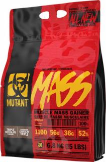 Mutant Mass Gainer - 6800 g Velikost: 6800 g, Příchuť: trojitá čokoláda