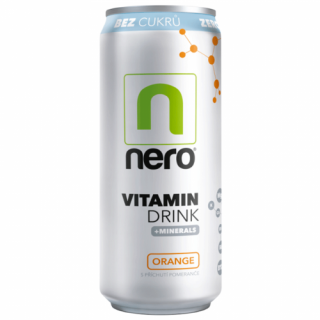 Nero Vitamin Drink Zero Velikost: 330 ml, Příchuť: Pomeranč