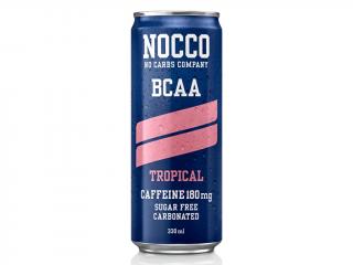 Nocco BCAA - 330 ml Velikost: 330 ml, Příchuť: jablko (bez kofeinu)
