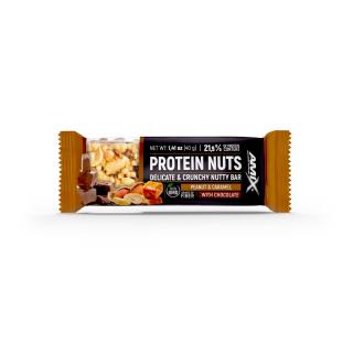 Protein Nuts Bar Velikost: 40 g, Příchuť: arašídy-karamel