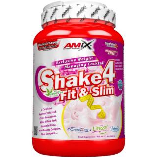 Shake 4 Fit&Slim Velikost: 1000 g, Příchuť: Jahoda
