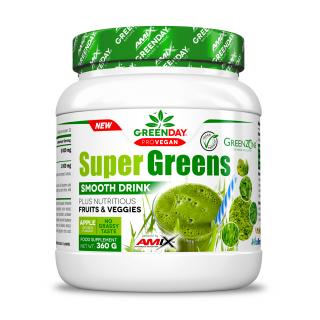 Super Greens Smooth Drink Velikost: 360 g, Příchuť: Jablko