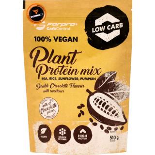 Veganský protein ForPro® Velikost: 510 g, Příchuť: dvojitá čokoláda