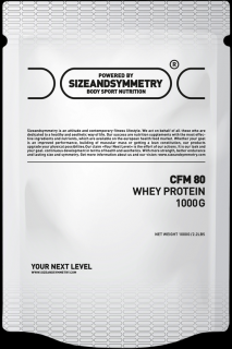 Whey CFM 80 Protein Velikost: 1000 g, Příchuť: bílá čoko - pistácie
