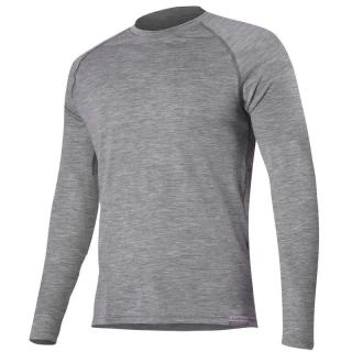 Vlněné triko merino ATAR 8484 ŠEDÉ velikost: 2XL