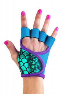 Dámské fitness rukavice - Emerald Wave Velikost: M