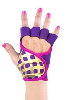 Dámské fitness rukavice - Purple Rain v2. Velikost: S