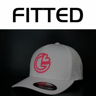 Fitted White-Pink