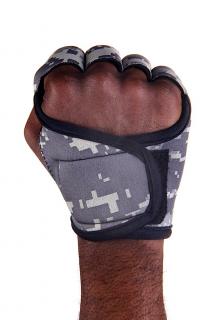 Pánské fitness rukavice - Digital Camouflage Velikost: L
