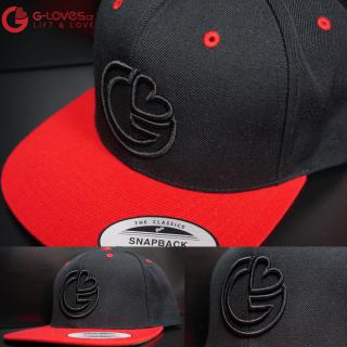 Snapback Classic G-loves - Černo-červená