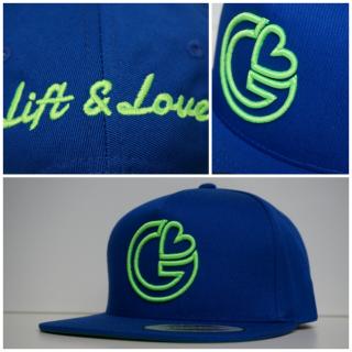 Snapback Classic G-loves - Modro - zelená