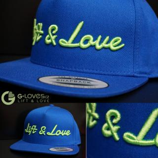 Snapback Classic Lift & Love - Modro - zelená