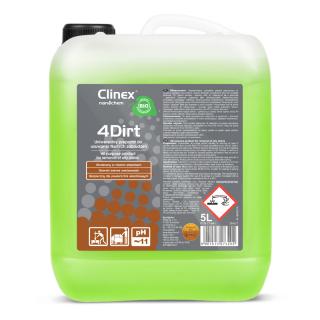 Clinex 4Dirt 5 l - čistič na mastné nečistoty