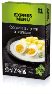 KM Koprovka s vejcem a brambory