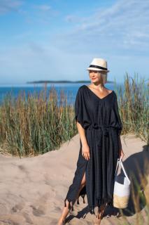 Bambusový kaftan Black Luin Living