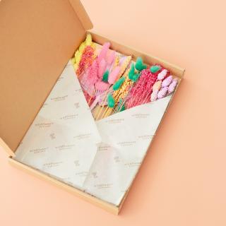 Dárkový box sušených květin pastel Floriëtte