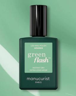 GREEN FLASH LED LAK AMANDE MANUCURIST - exp. 9/24