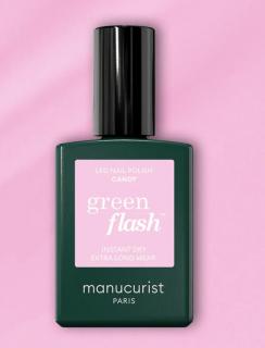 GREEN FLASH LED LAK CANDY MANUCURIST