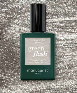 GREEN FLASH LED LAK DISCO MANUCURIST