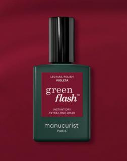 GREEN FLASH LED LAK VIOLETA MANUCURIST