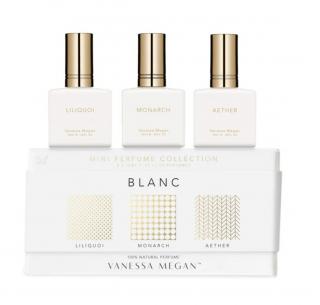 Kolekce mini přírodních parfémů Blanc Vanessa Megan