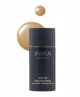 Lehký pečující make-up Serum Foundation INIKA organic odstín: Nourish