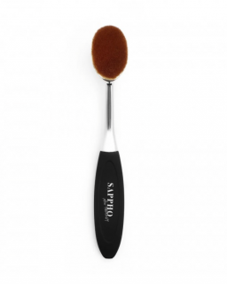 Oválný štětec na make-up Professional Perfect Finish Buffer Brush Sappho