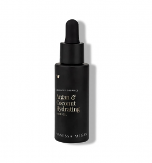 Posilující vlasový olej Argan & Coconut Hydrating Hair Oil Vanessa Megan