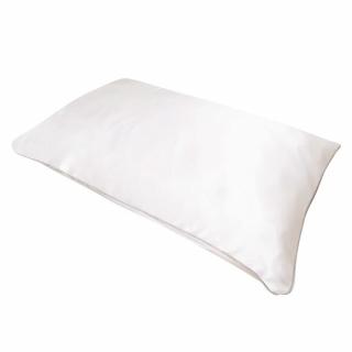 Povlak na polštář ze 100 % přírodního hedvábí - Pure Mulberry Silk Anti Ageing Pillowcase Holistic Silk Polštář z hedvábí: White