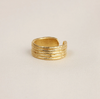 Pozlacený prsten Mila Agapé Studio