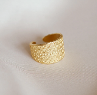 Pozlacený prsten Thadée Agapé Studio