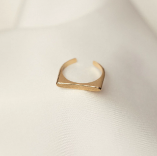 Pozlacený prsten Zélie Agapé Studio