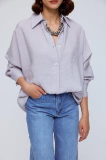 Romeo košile oversize Grey Velikost: L