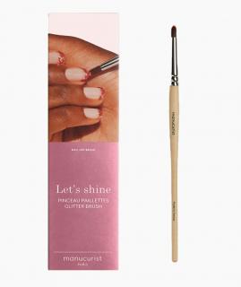 Štětec na třpytky Glitter Brush Manucurist