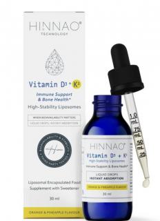 Vitamin D3 + K2 HINNAO® Technology