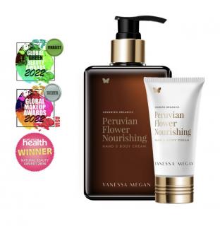 Výživný krém Peruvian Flower Nourishing Hand & Body Cream Vanessa Megan Objem: 280ml