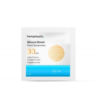 Vzorek opalovacího krému na obličej Mineral Shield Face Sunscreen SPF 30 Hemptouch