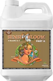 Advanced Nutrients pH Perfect Sensi Bloom Coco Part A 4l (Základní květové hnojivo pH Perfect Sensi Bloom A 4l, obsahuje kompletní mikro a makro živiny obohacené o aminokyseliny v optimálním množství pro kokosové substráty. Stabilizuje a udrží dokonalý ro