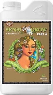 Advanced Nutrients pH Perfect Sensi Grow Coco Part A 500ml (Základní růstové hnojivo pH Perfect Sensi Grow A 500ml, nabízí komplexní živiny obohacené o huminové kyseliny v optimálním množství pro kokosové substráty. Stabilizuje a udrží dokonalý rozsah pH 