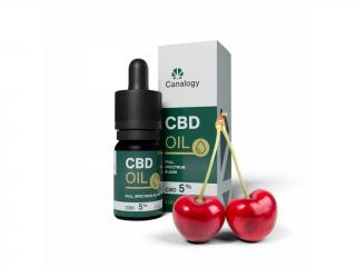 Canalogy CBD OIL 40% (4000mg) Full Spectrum Blend Třešeň  (Canalogy CBD kapky využívají plné spektrum kanabinoidů, terpenů a flavonoidů v MCT oleji. Mohou pomoci při regeneraci svalů a zlepšení kvality vašeho spánku.)