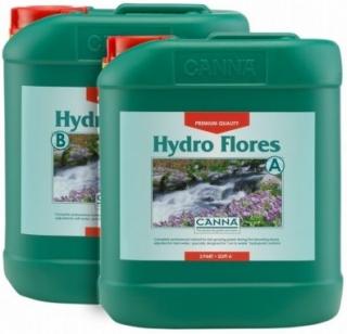 Canna Hydro Flores A+B - 10l (Canna Hydro Flores je kompletní - univerzální, profesionální plnovýživná látka pro rychle rostoucí rostliny.)