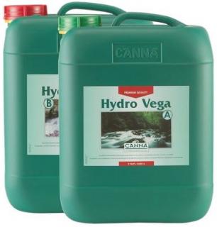 Canna Hydro Vega A+B - 10l (Hnojivo Canna Hydro Vega A+B bylo vyvinuto speciálně pro hydroponii v období růstu.)